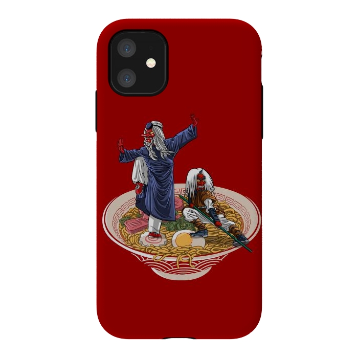 iPhone 11 StrongFit Proboscis and demon ramen by Alberto