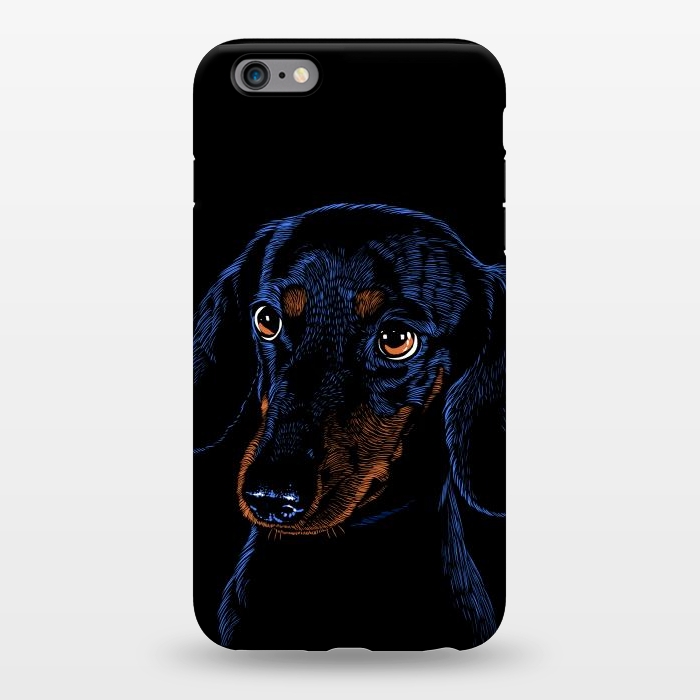 iPhone 6/6s plus StrongFit Dachshund puppies dog by Alberto