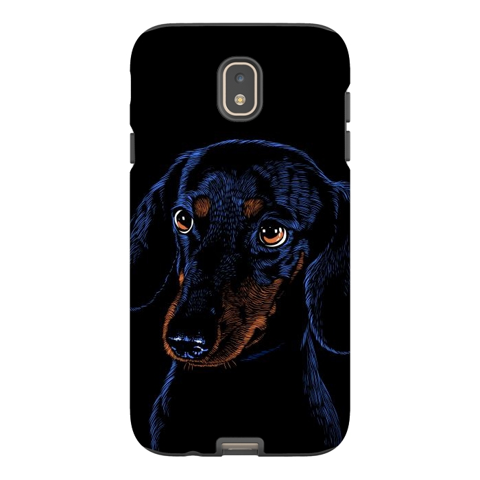 Galaxy J7 StrongFit Dachshund puppies dog by Alberto