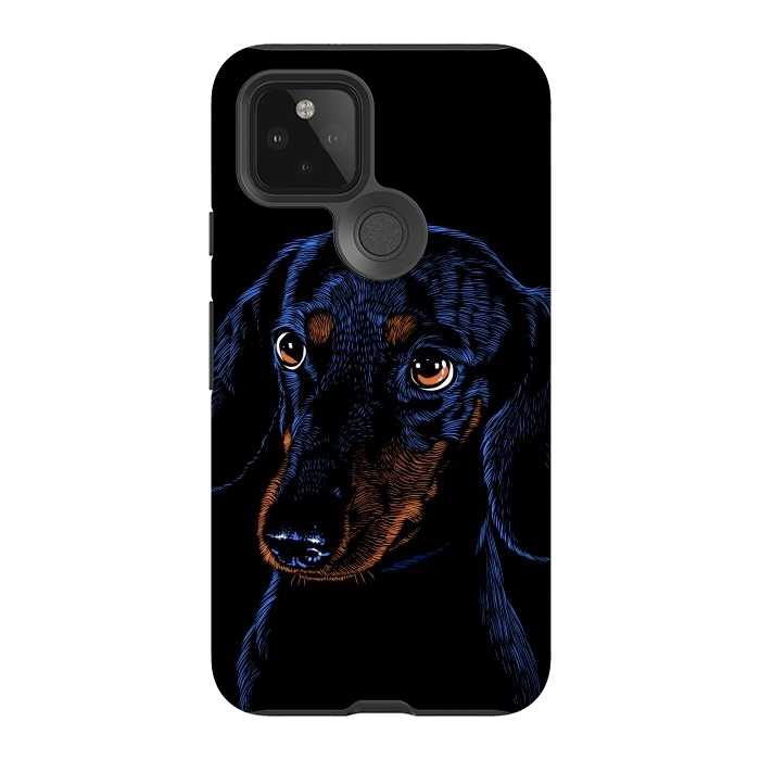 Pixel 5 StrongFit Dachshund puppies dog by Alberto