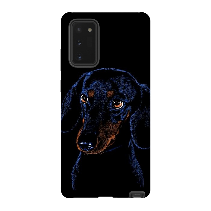 Galaxy Note 20 StrongFit Dachshund puppies dog by Alberto