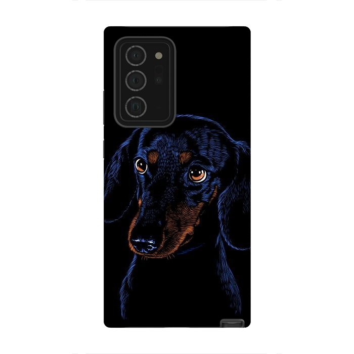 Galaxy Note 20 Ultra StrongFit Dachshund puppies dog by Alberto