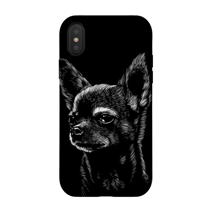 iPhone Xs / X StrongFit Chihuahua by Alberto