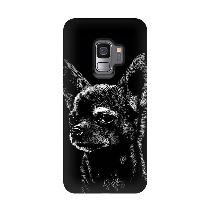 Galaxy S9 StrongFit Chihuahua by Alberto