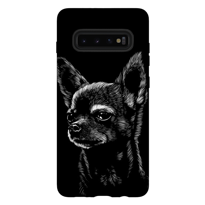 Galaxy S10 plus StrongFit Chihuahua by Alberto