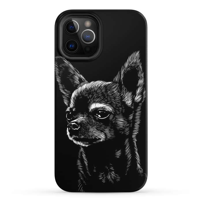 iPhone 12 Pro StrongFit Chihuahua by Alberto