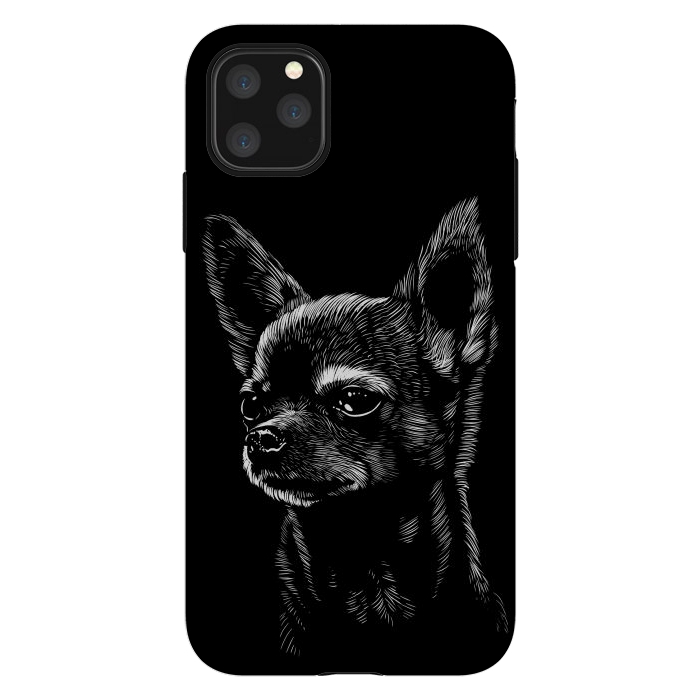 iPhone 11 Pro Max StrongFit Chihuahua by Alberto