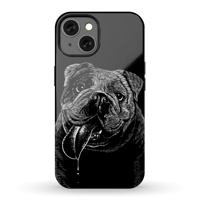 iPhone 13 StrongFit Bulldog dog by Alberto