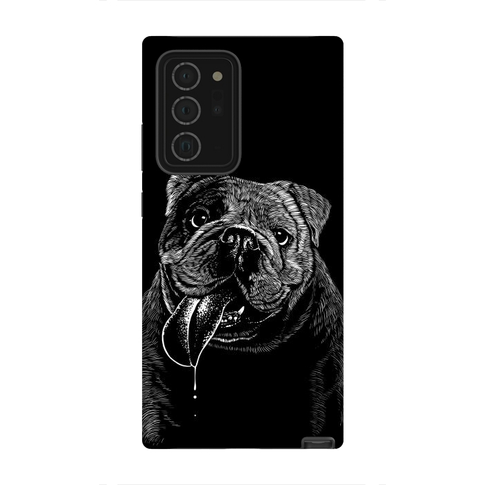 Galaxy Note 20 Ultra StrongFit Bulldog dog by Alberto