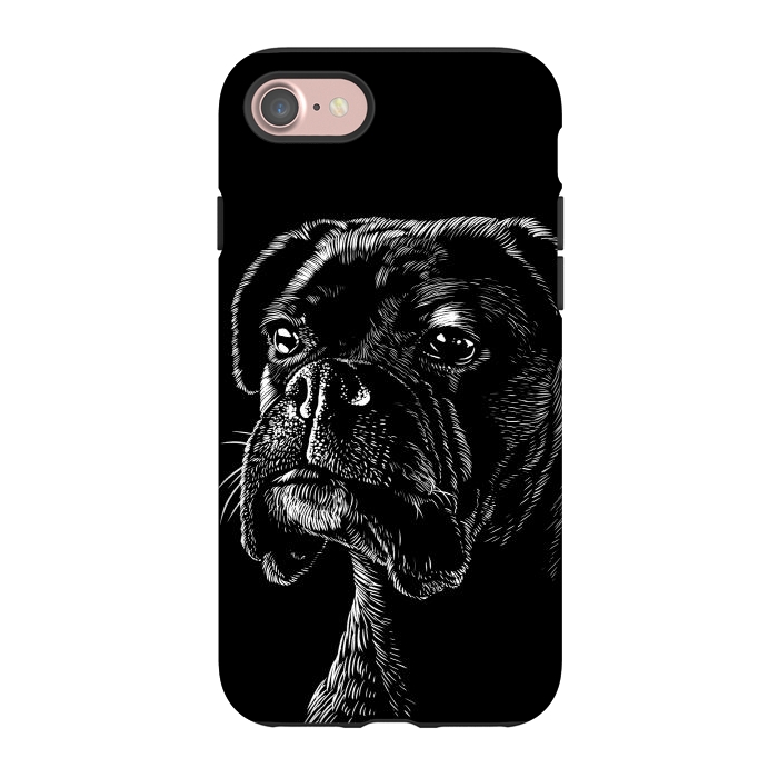 iPhone 7 StrongFit Boxer dog by Alberto