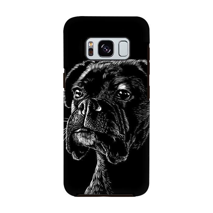 Galaxy S8 StrongFit Boxer dog by Alberto