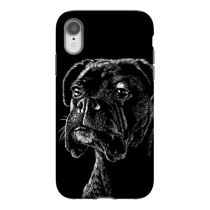 iPhone Xr StrongFit Boxer dog by Alberto