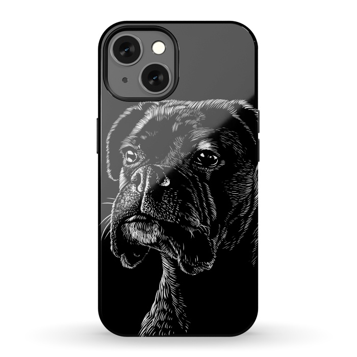 iPhone 13 StrongFit Boxer dog by Alberto