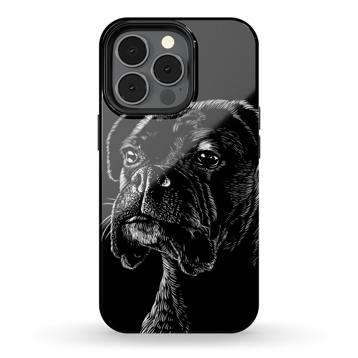 iPhone 13 pro StrongFit Boxer dog by Alberto