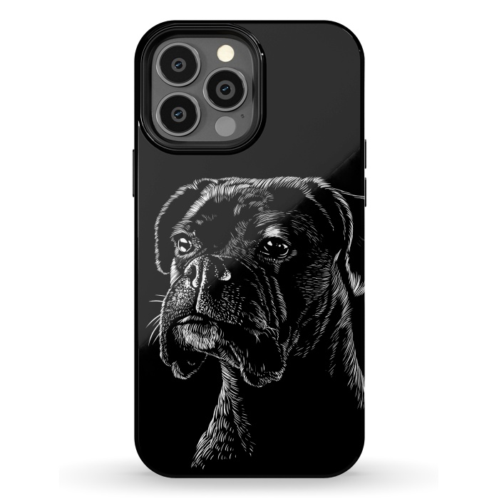 iPhone 13 Pro Max StrongFit Boxer dog by Alberto