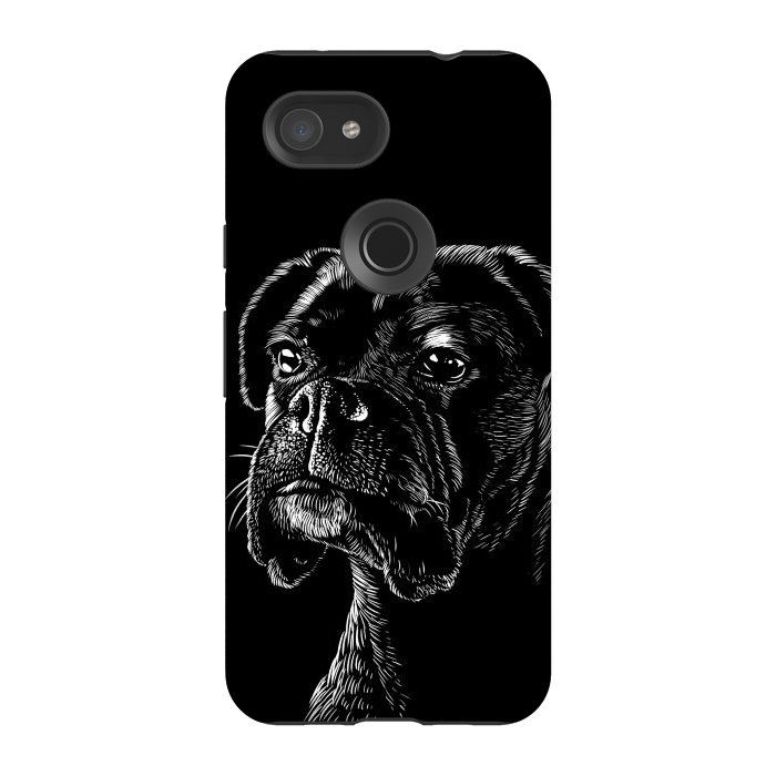 Pixel 3A StrongFit Boxer dog by Alberto