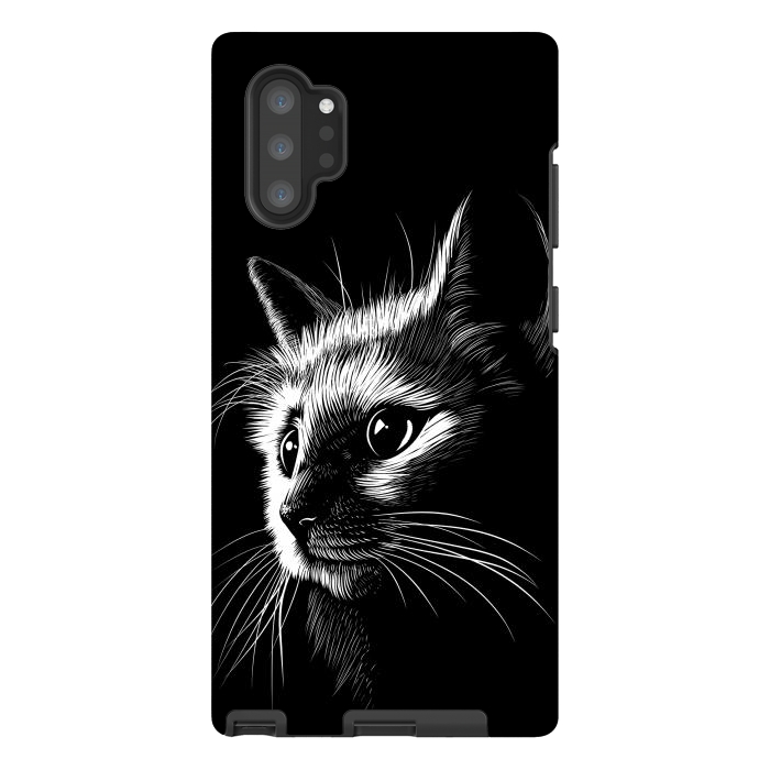 Galaxy Note 10 plus StrongFit Cat in the shadows by Alberto