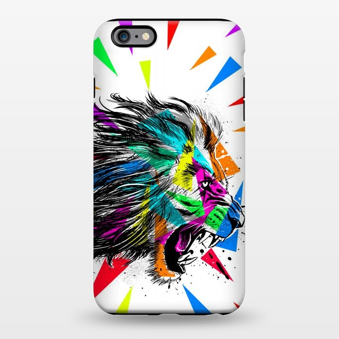 iPhone 6/6s plus StrongFit Sketch lion triangle by Alberto