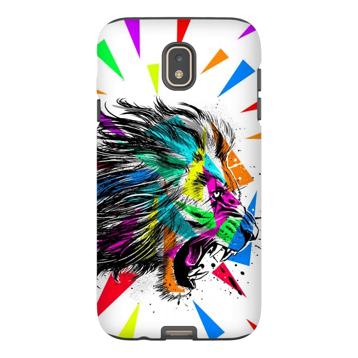 Galaxy J7 StrongFit Sketch lion triangle by Alberto