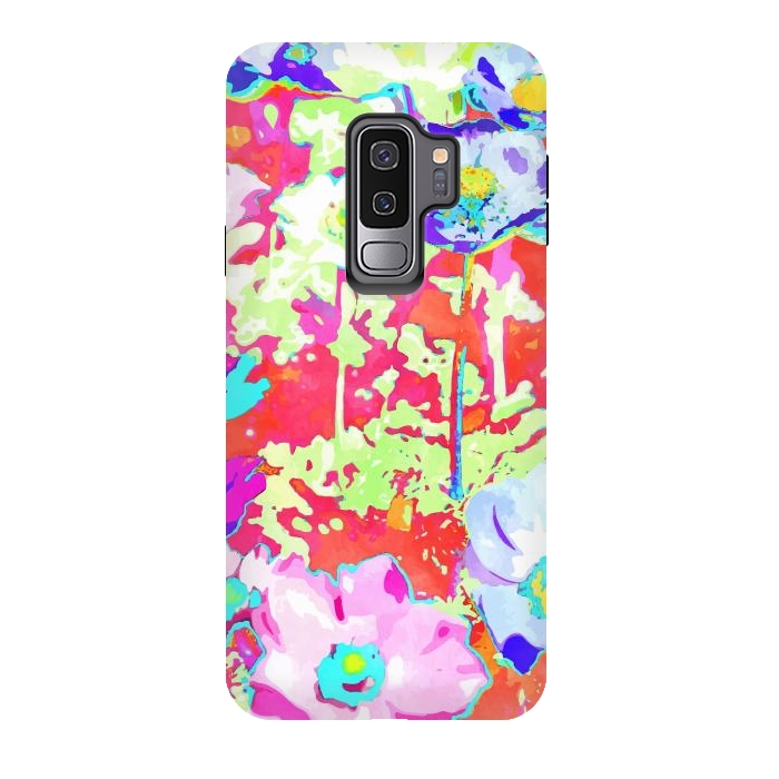 Galaxy S9 plus StrongFit Floral Ecstasy by Uma Prabhakar Gokhale