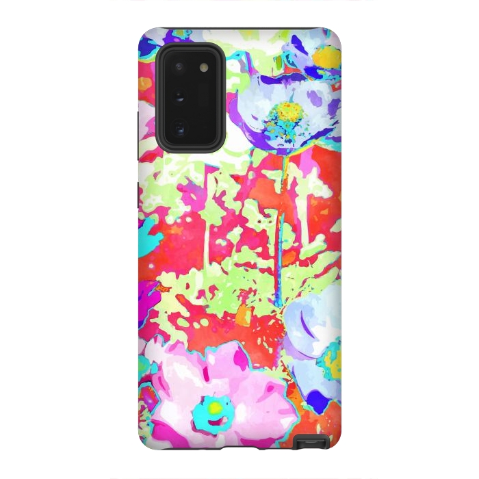 Galaxy Note 20 StrongFit Floral Ecstasy by Uma Prabhakar Gokhale