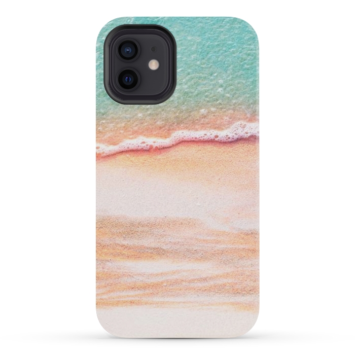 iPhone 12 mini StrongFit Ocean Sunset Sky by Uma Prabhakar Gokhale