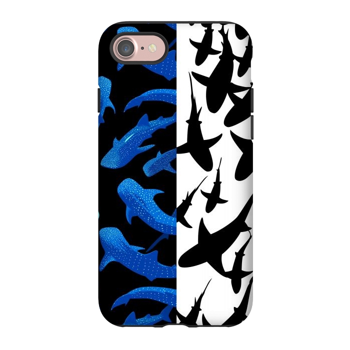 iPhone 7 StrongFit Shark whale pattern by Alberto