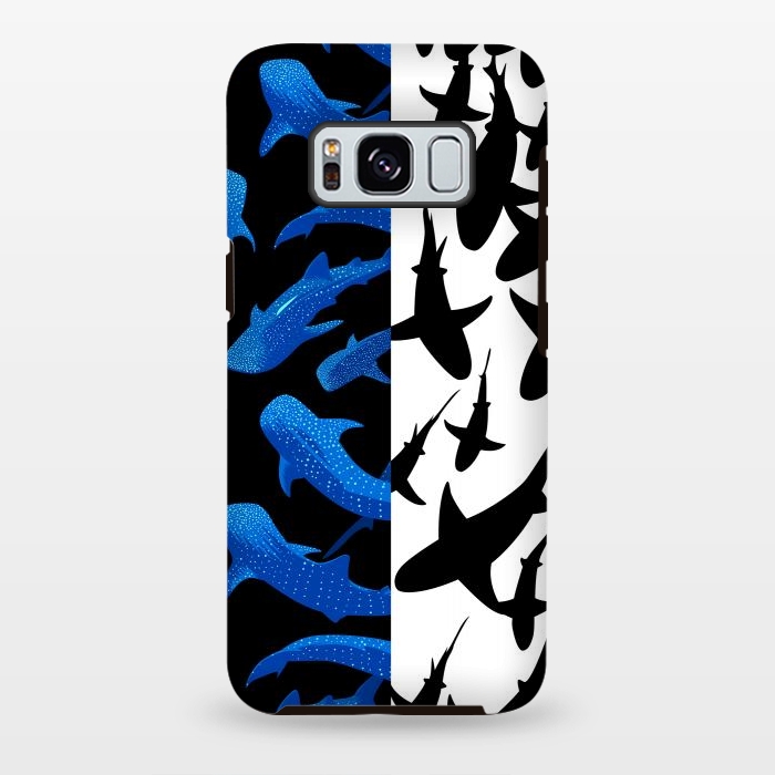 Galaxy S8 plus StrongFit Shark whale pattern by Alberto