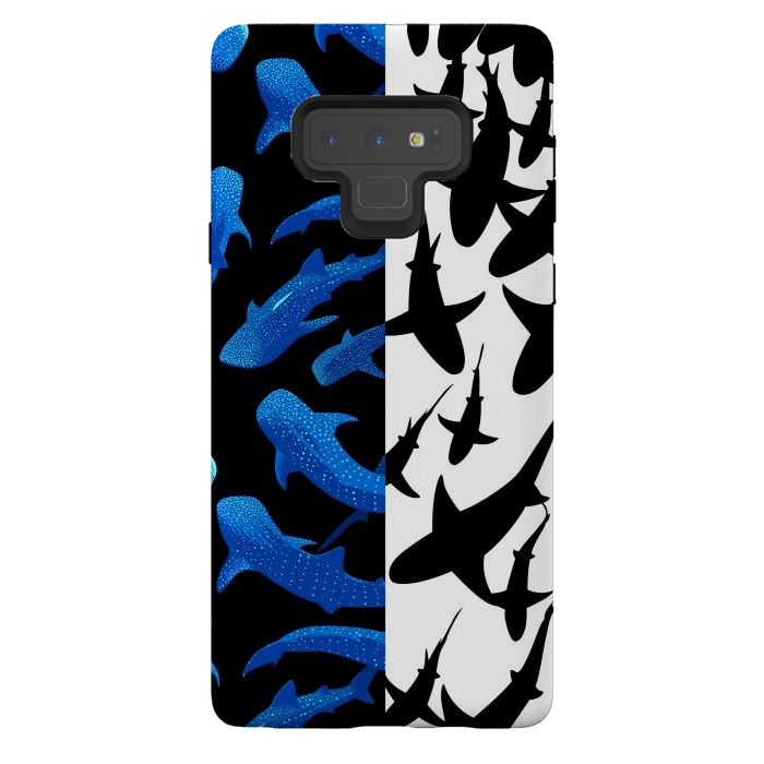 Galaxy Note 9 StrongFit Shark whale pattern by Alberto