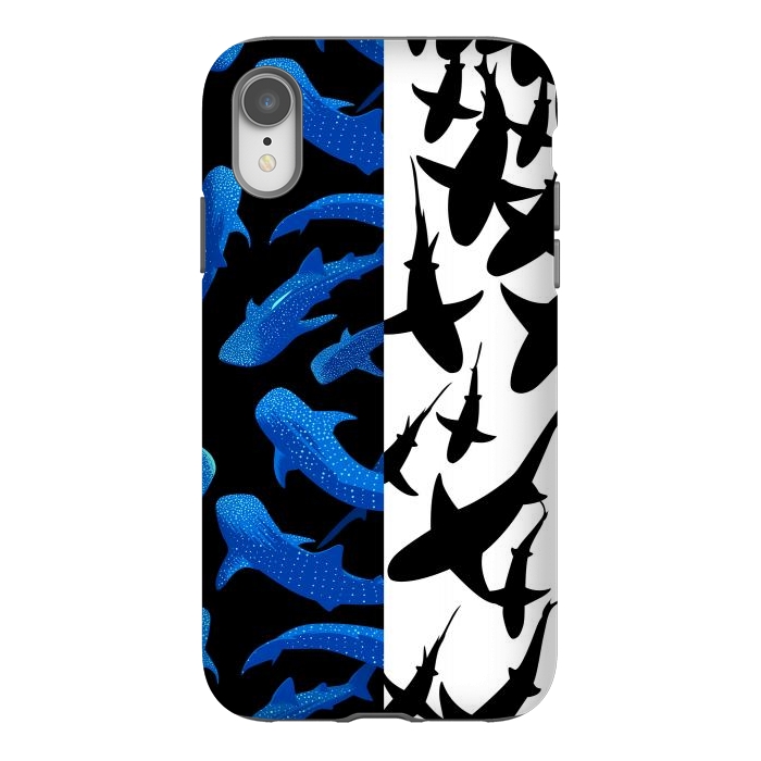 iPhone Xr StrongFit Shark whale pattern by Alberto