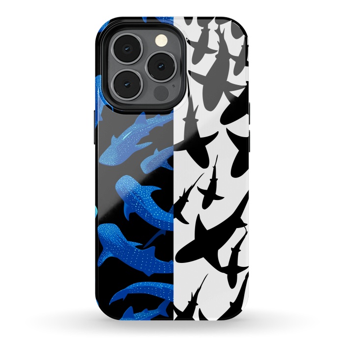 iPhone 13 pro StrongFit Shark whale pattern by Alberto