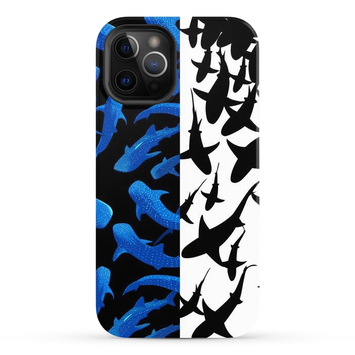 iPhone 12 Pro Max StrongFit Shark whale pattern by Alberto