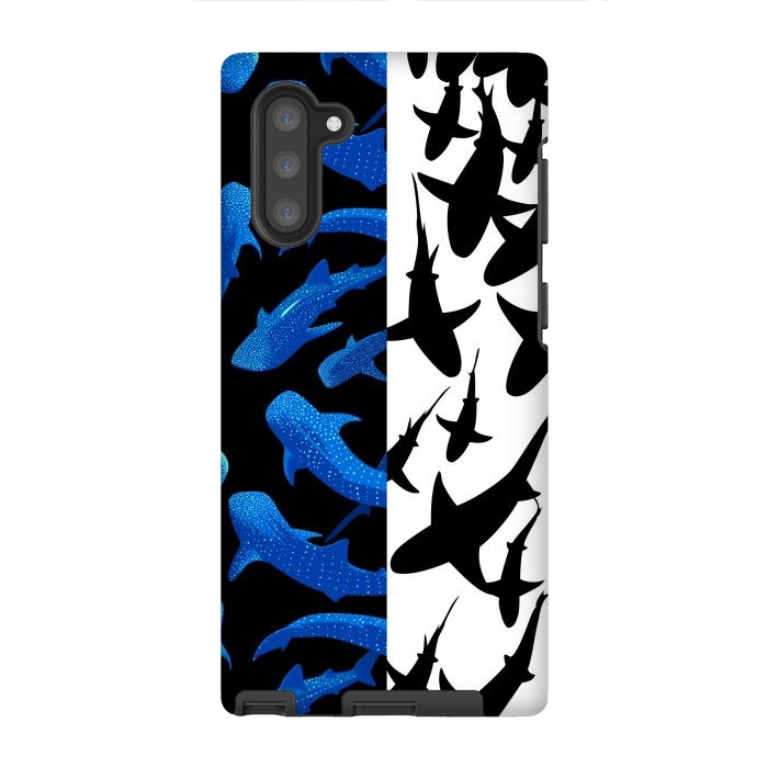 Galaxy Note 10 StrongFit Shark whale pattern by Alberto