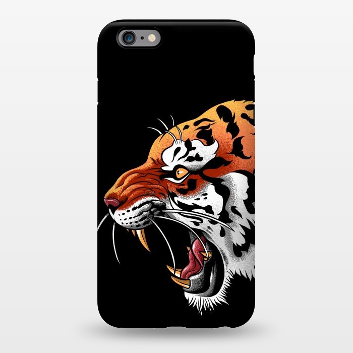 iPhone 6/6s plus StrongFit Tiger tattoo attack by Alberto