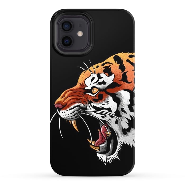 iPhone 12 StrongFit Tiger tattoo attack por Alberto