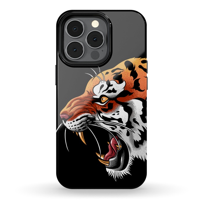 iPhone 13 pro StrongFit Tiger tattoo attack by Alberto