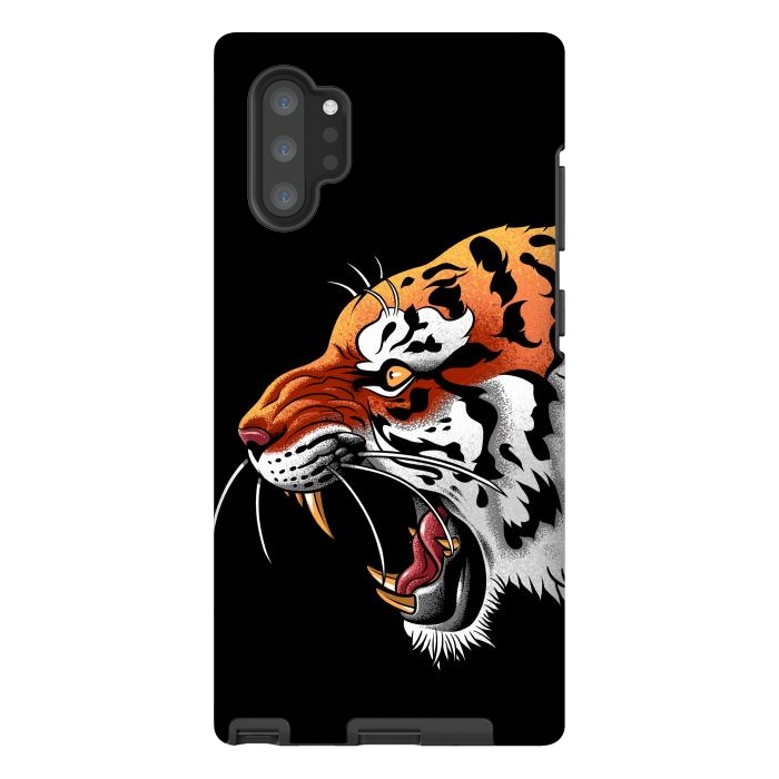 Galaxy Note 10 plus StrongFit Tiger tattoo attack by Alberto