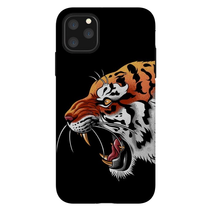 iPhone 11 Pro Max StrongFit Tiger tattoo attack by Alberto