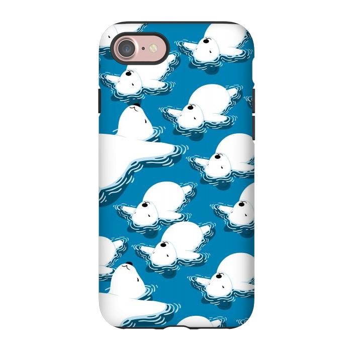 iPhone 7 StrongFit Climate change Polar bear by Alberto