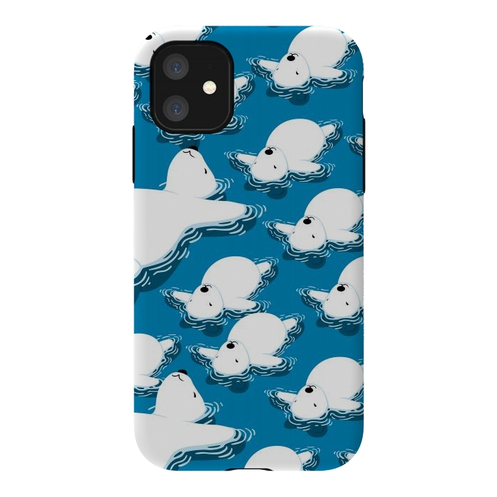 iPhone 11 StrongFit Climate change Polar bear by Alberto