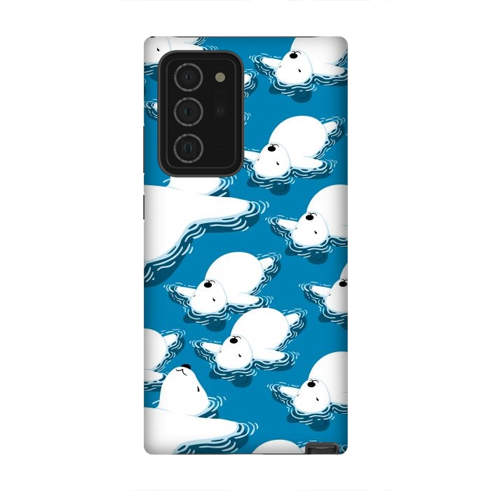 Galaxy Note 20 Ultra StrongFit Climate change Polar bear by Alberto