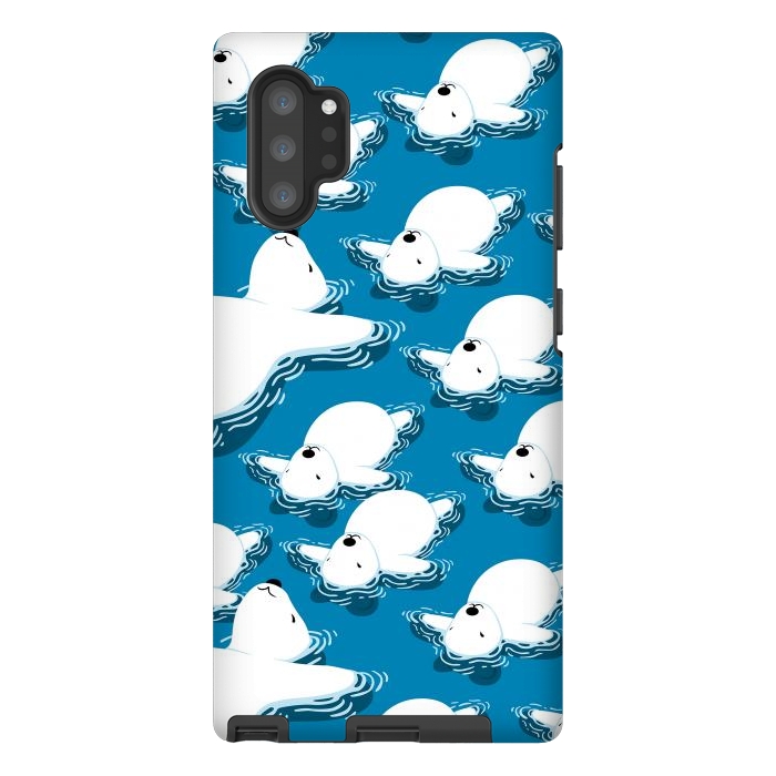 Galaxy Note 10 plus StrongFit Climate change Polar bear by Alberto