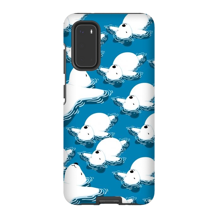 Galaxy S20 StrongFit Climate change Polar bear by Alberto