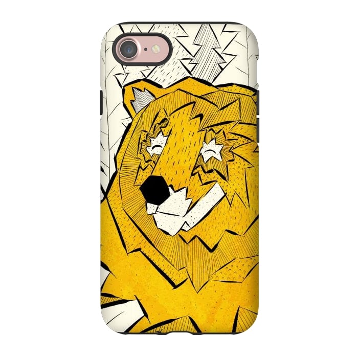 iPhone 7 StrongFit Golden bear by Steve Wade (Swade)