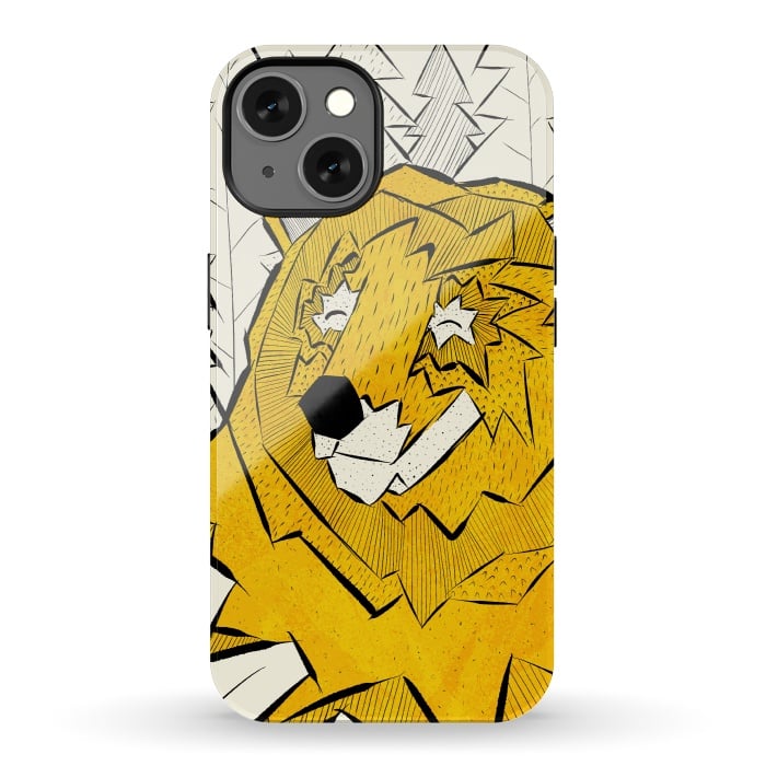 iPhone 13 StrongFit Golden bear por Steve Wade (Swade)