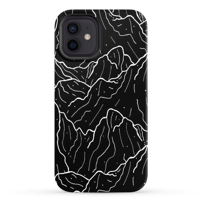 iPhone 12 StrongFit The mountains of shadow by Steve Wade (Swade)