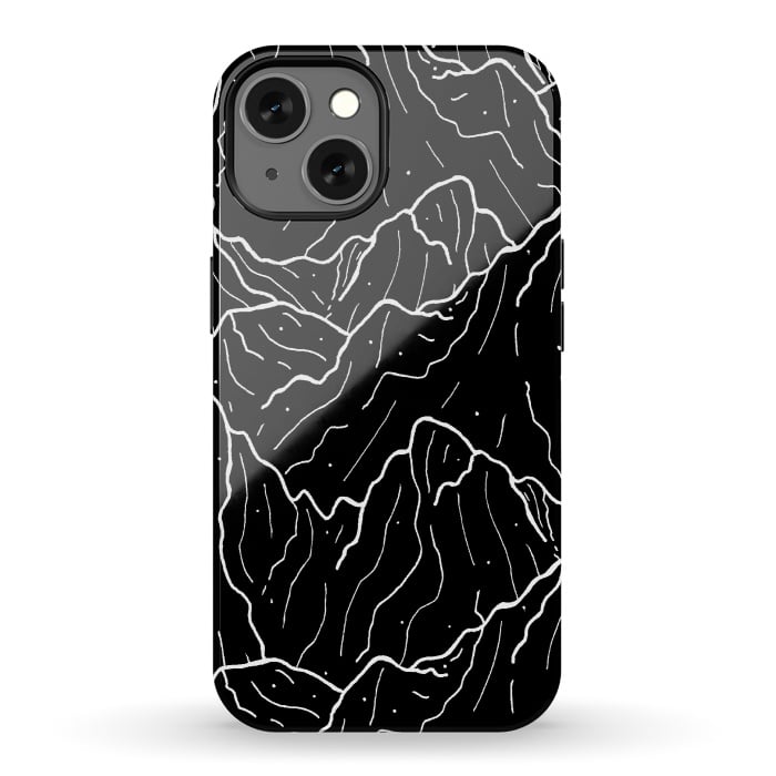 iPhone 13 StrongFit The mountains of shadow by Steve Wade (Swade)