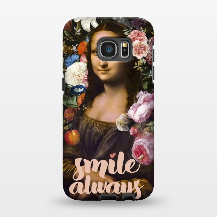 Galaxy S7 EDGE StrongFit Smile Always, Mona Lisa by amini54