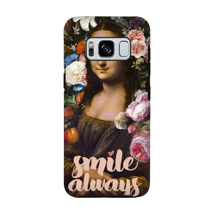 Galaxy S8 StrongFit Smile Always, Mona Lisa by amini54