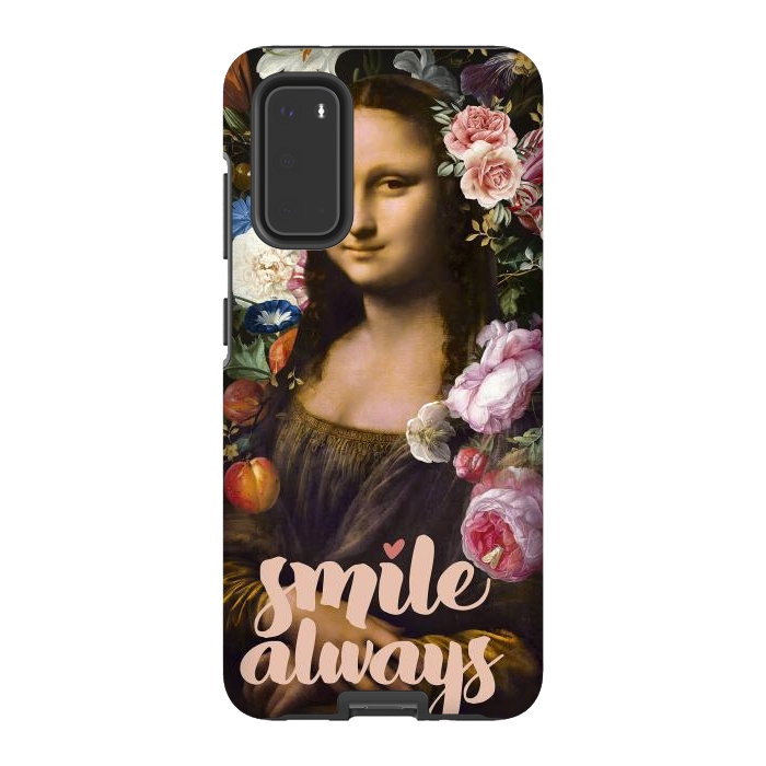 Galaxy S20 StrongFit Smile Always, Mona Lisa by amini54